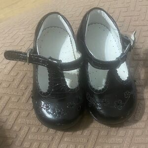 Classic Black Kids Shoes